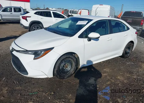 2022 Toyota Corolla Le из США, поврежденный, VIN 5YFEPMAE1NP386847